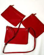 CÉLINE by Phoebe Philo
/ "Trio Small" Shoulder Bag Red