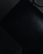 –SPECIAL– "HERMES" 90’s Box calf ring-lock accordion shoulder bag