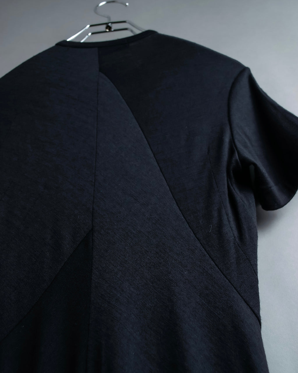 “JUNYA WATANABE” narrow waist  lame designed hem long dress