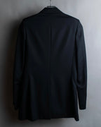 "Chloe" Oversized wool matte black set up