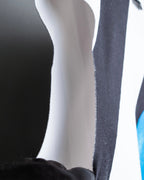 "RAF SIMONS" 14ss Neoprene graphic sleeveless T-shirt