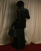 –SPECIAL– "HERMES"
00’s Velvet switchinglamb leather collar special tailored jacket