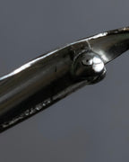 "Christian Dior" Relief motif silver 925 brooch