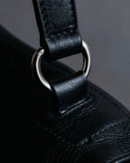 "YVES SAINT LAURENT" Muse Two series grain leather one-handle bag