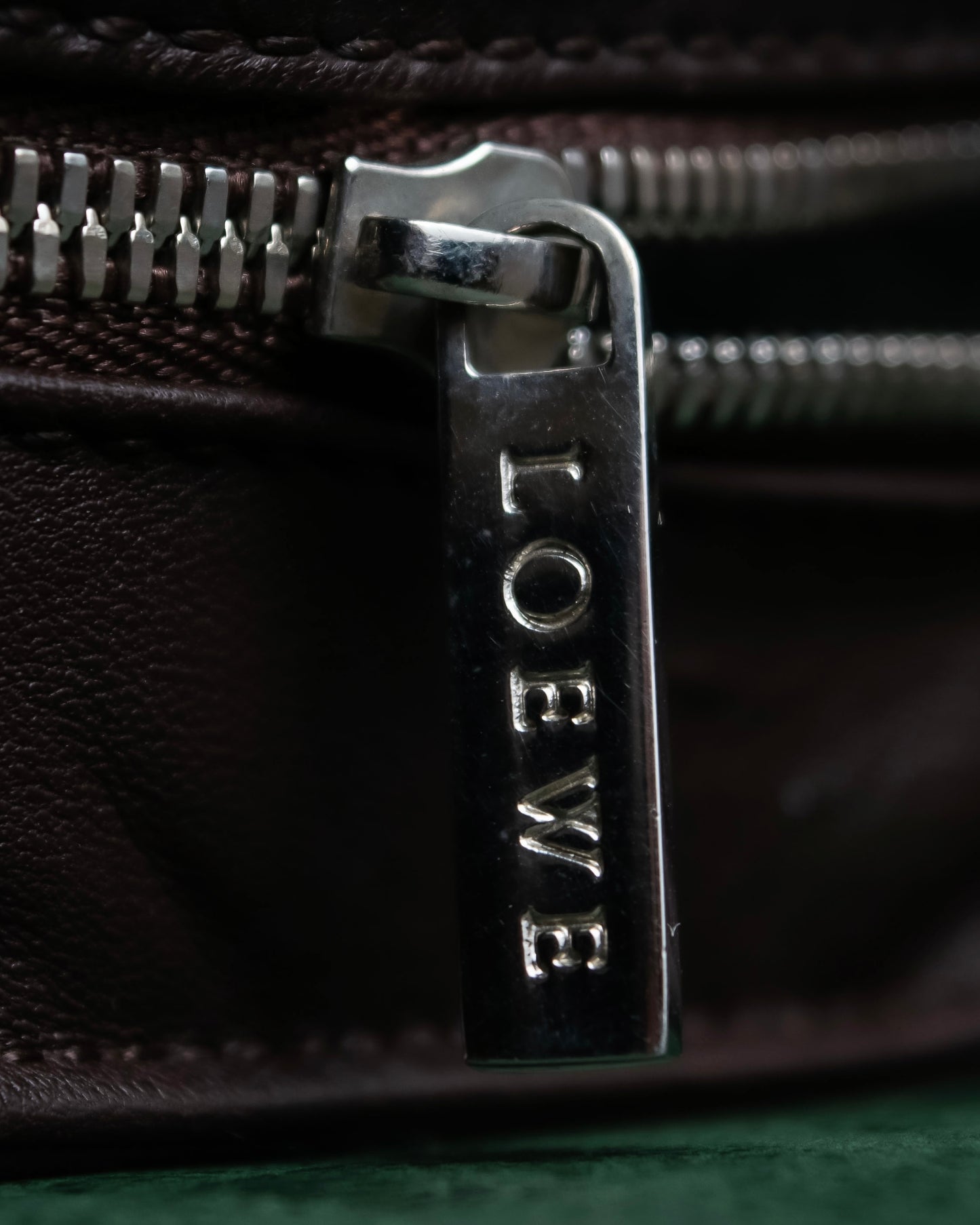 "LOEWE" Belt cover design leather one handle shoulder bag