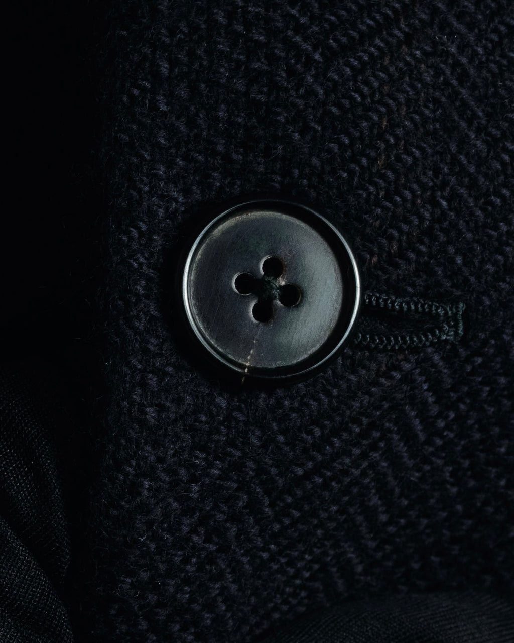 "HERMES" 90’s cashmere blend heritage vip limited tailored jacket