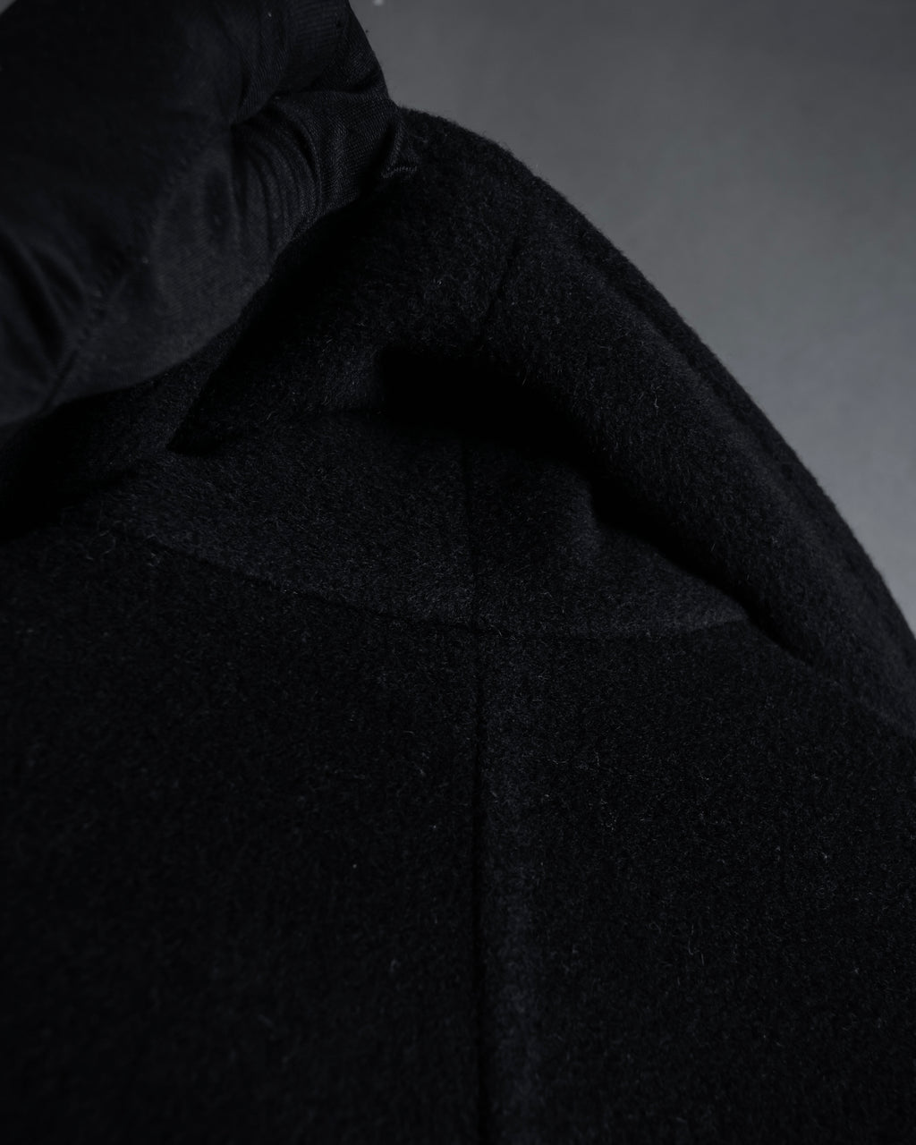 "Max Mara" 90''s-00's Actress collar design long coat