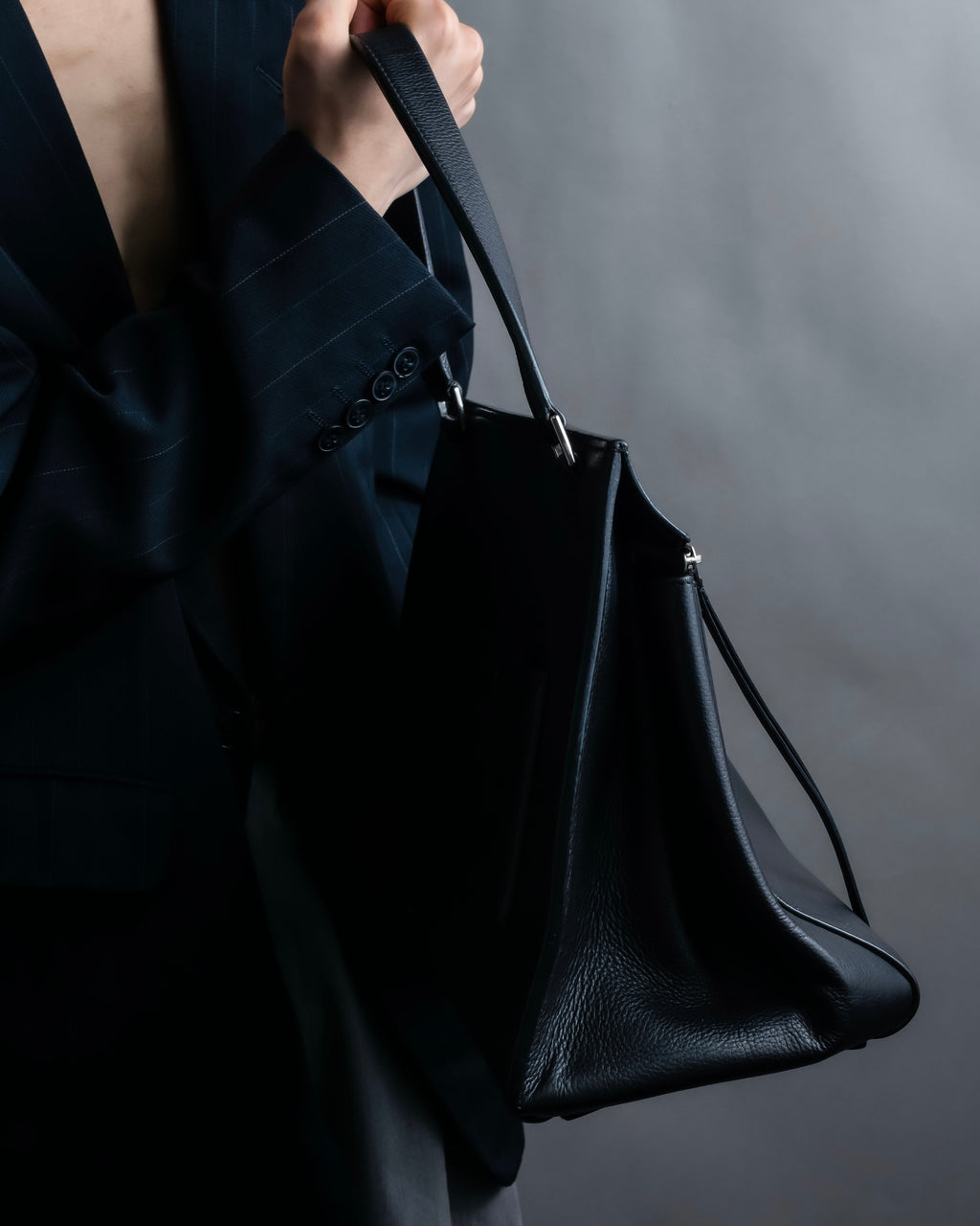 "CELINE" Edge medium one handle shoulder bag