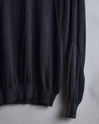 "MAISON MARGIELA" 15SS V-line panel design lightweight knit