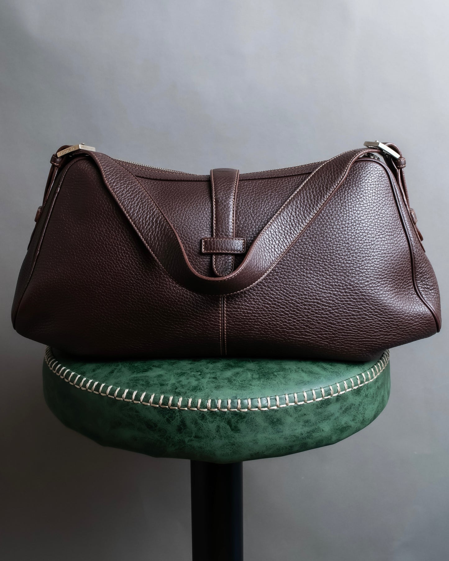 "LOEWE" Senda Brown Leather Handbag