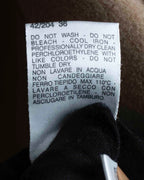 "Max Mara" Buttonless straight line beige chester coat