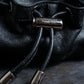 "BURBERRY" Stud design out pocket one handle bag