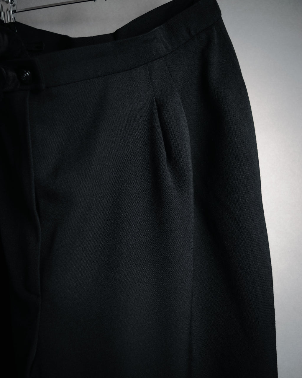 –SPECIAL– “CHANEL” 97AW Wide tuck trousers