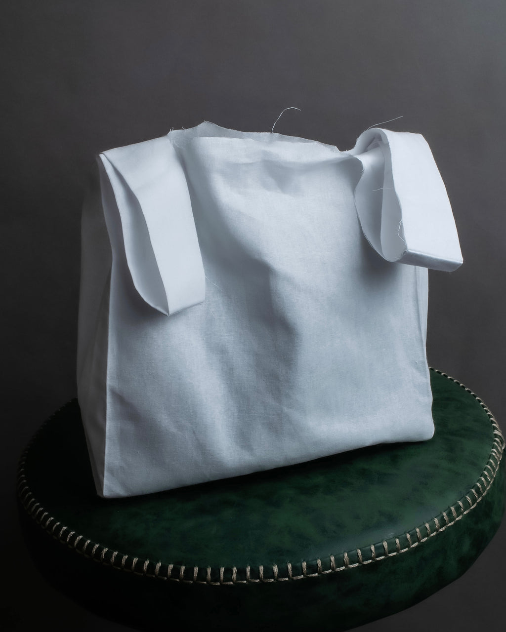 "MAISON MARGIELA" Grained leather chain wallet bag