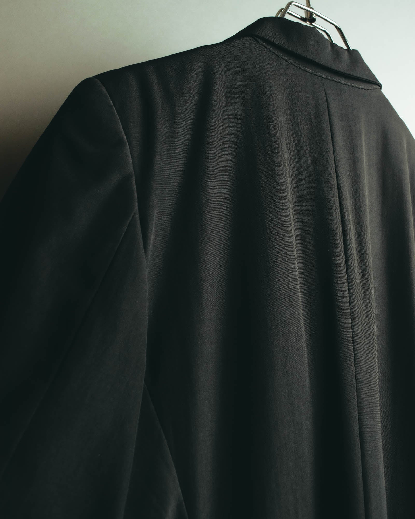 “COMME des GARCONS” 90’s black tailored long coat