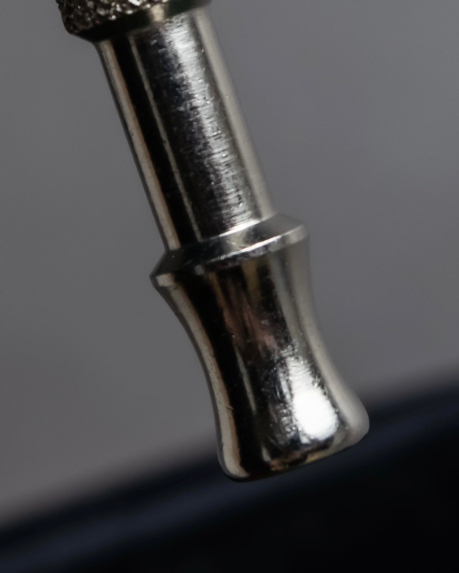 "HERMES" Le Sifflet à Ultrason series whistle motif leather necklace