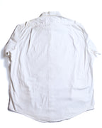 BROOKS BROTHERS/ Relax Fit Cotton French Cuff Shirt White