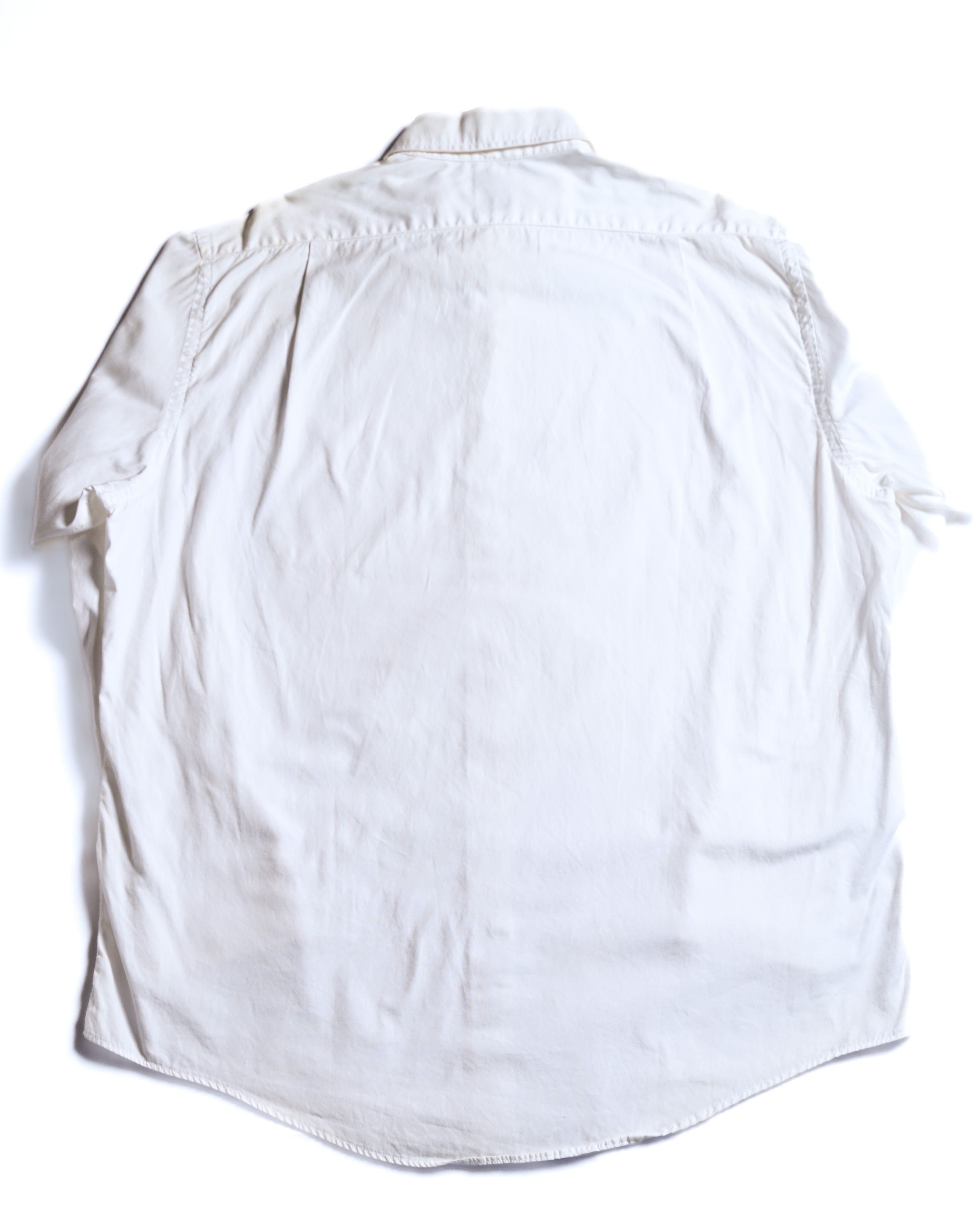 BROOKS BROTHERS/ Relax Fit Cotton French Cuff Shirt White