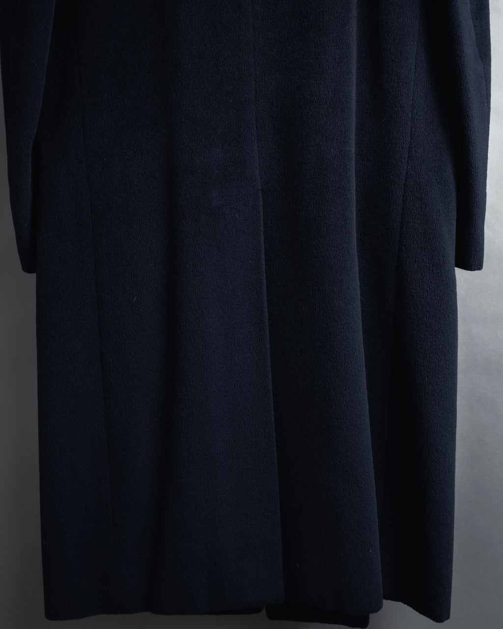 "VALENTINO GARAVANI UOMO" 80’s-90’s Cashmere blend tailored coat