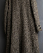 Vintage irish tweed long coat