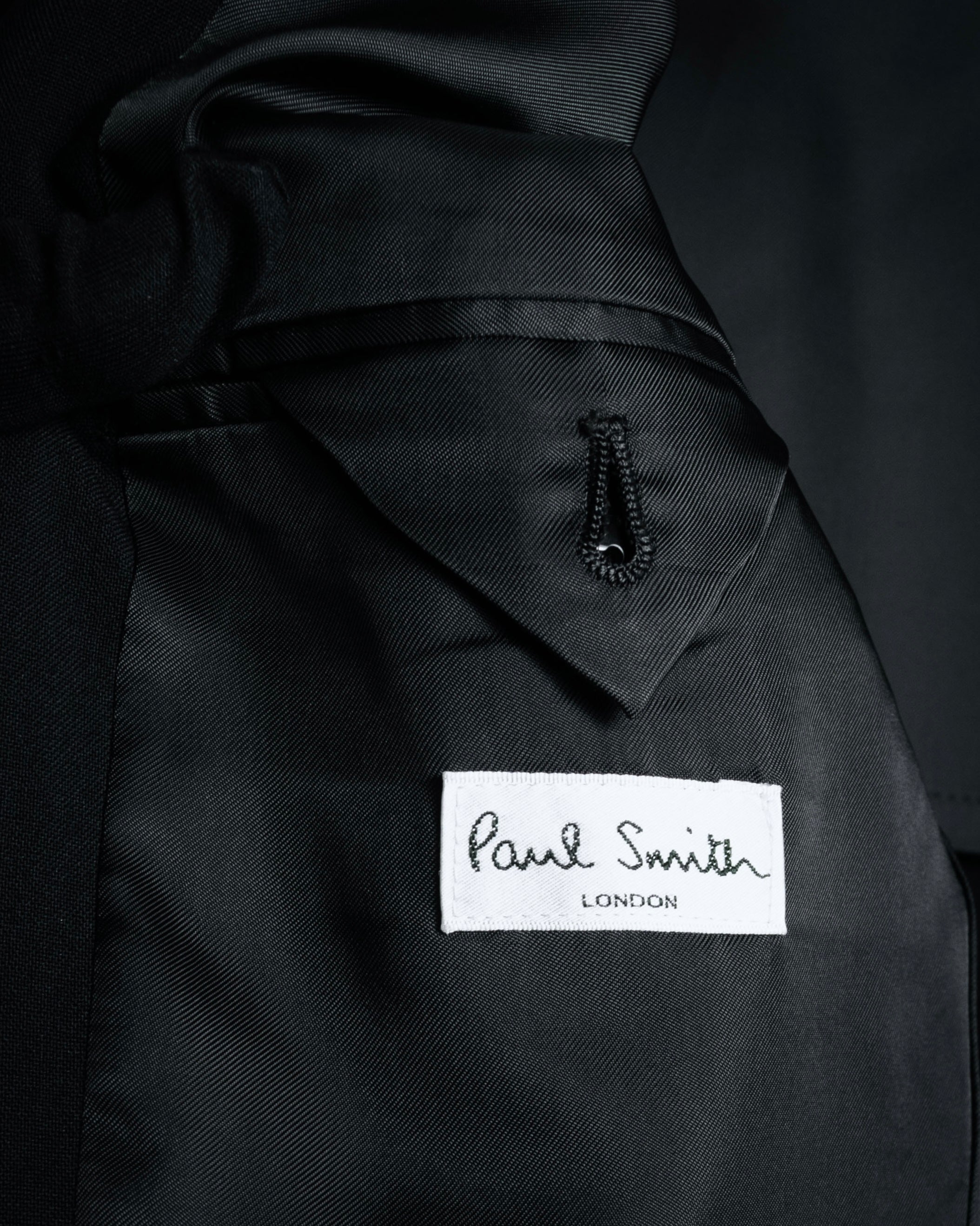 "Paul Smith" 90’s classic pinstripe three-button suit set-up