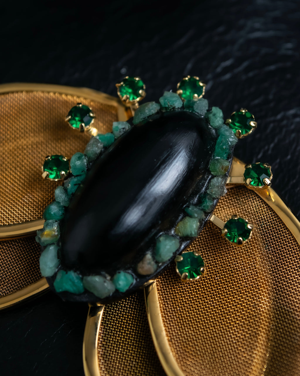 "MARNI" Bee motif jewelry brooch