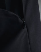 "HERMES" 90’s-00’s Margiela design minimal virgin wool slacks