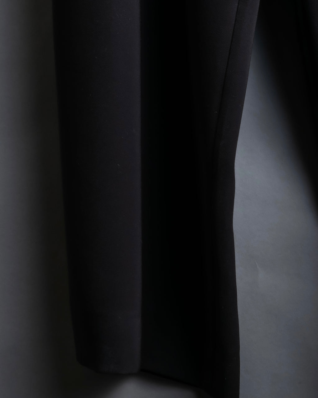 "GIORGIO ARMANI" Soft texture  brown wide slacks