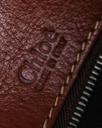 "Chloe" Edith series crossbody leather bag