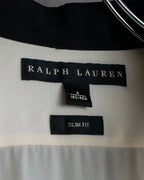 "Ralph Lauren" High density woven silk clerical shirt