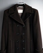 "MAX&Co." 90's Classic maxi-length angora mix long coat