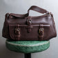 "LOEWE" Senda Brown Leather Handbag