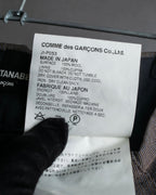 "JUNYA WATANABE COMME des GARCONS" Greige color wide flare slacks