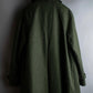 "BAVARIA LODEN" Vintage 2way stand collar wool long coat