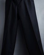 "YVES SAINT LAURENT" Strongly tailored shaped wool set up