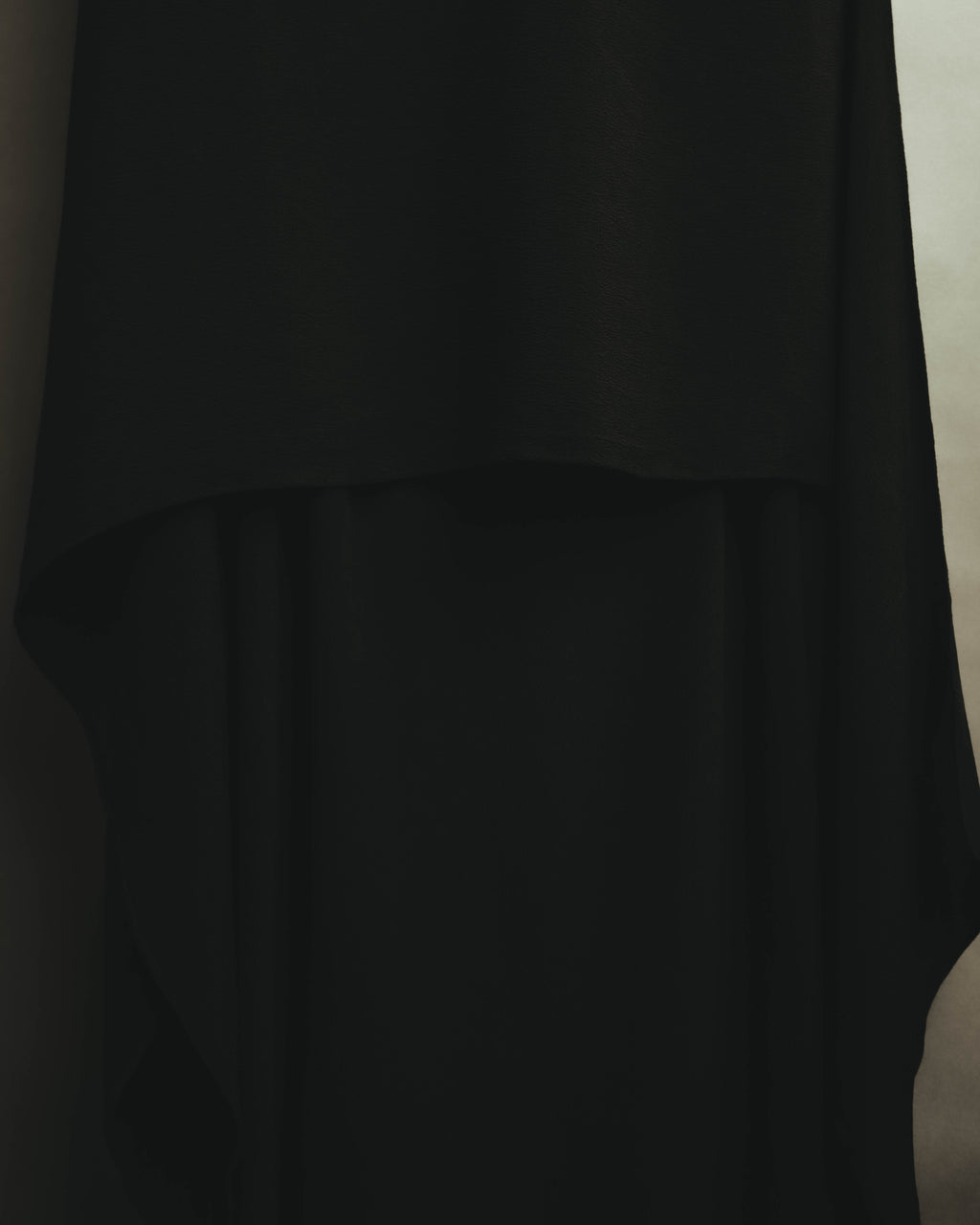 -SPECIAL- “HERMÈS“ 00’s-10’s Sleeveless silk draped shirt dress