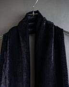 "GUCCI" Shaded pile silk blend long stole