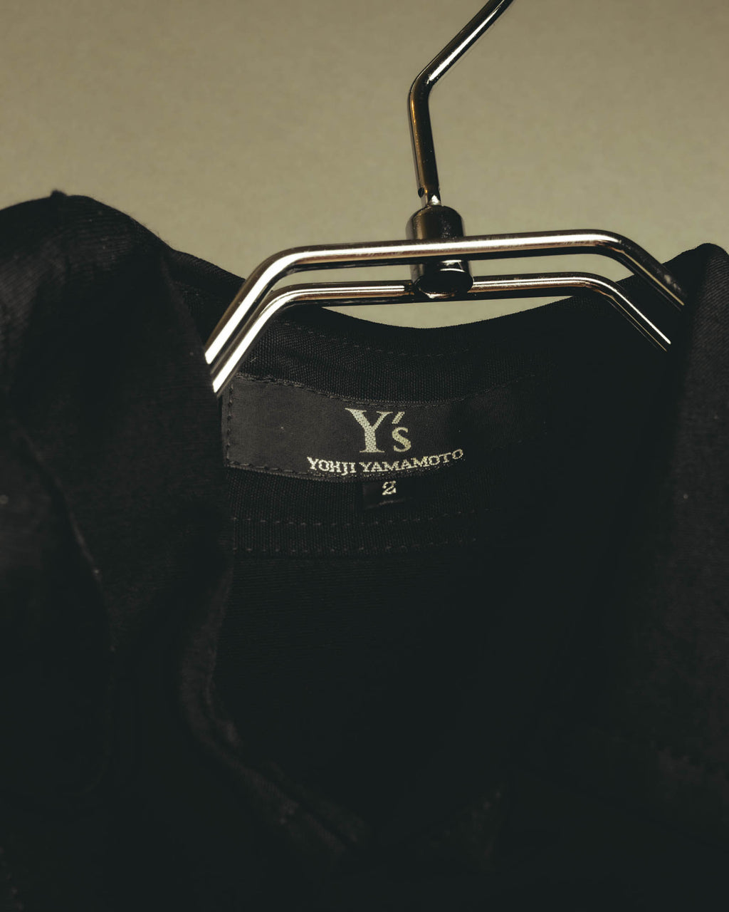 "Y's" 00's Minimalist wool shirt