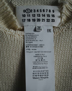 "Maison Margiela" 2022SS Destroyed rib-knit sweater