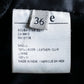 "Acne" Beautiful shape genuine leather double riders jacket