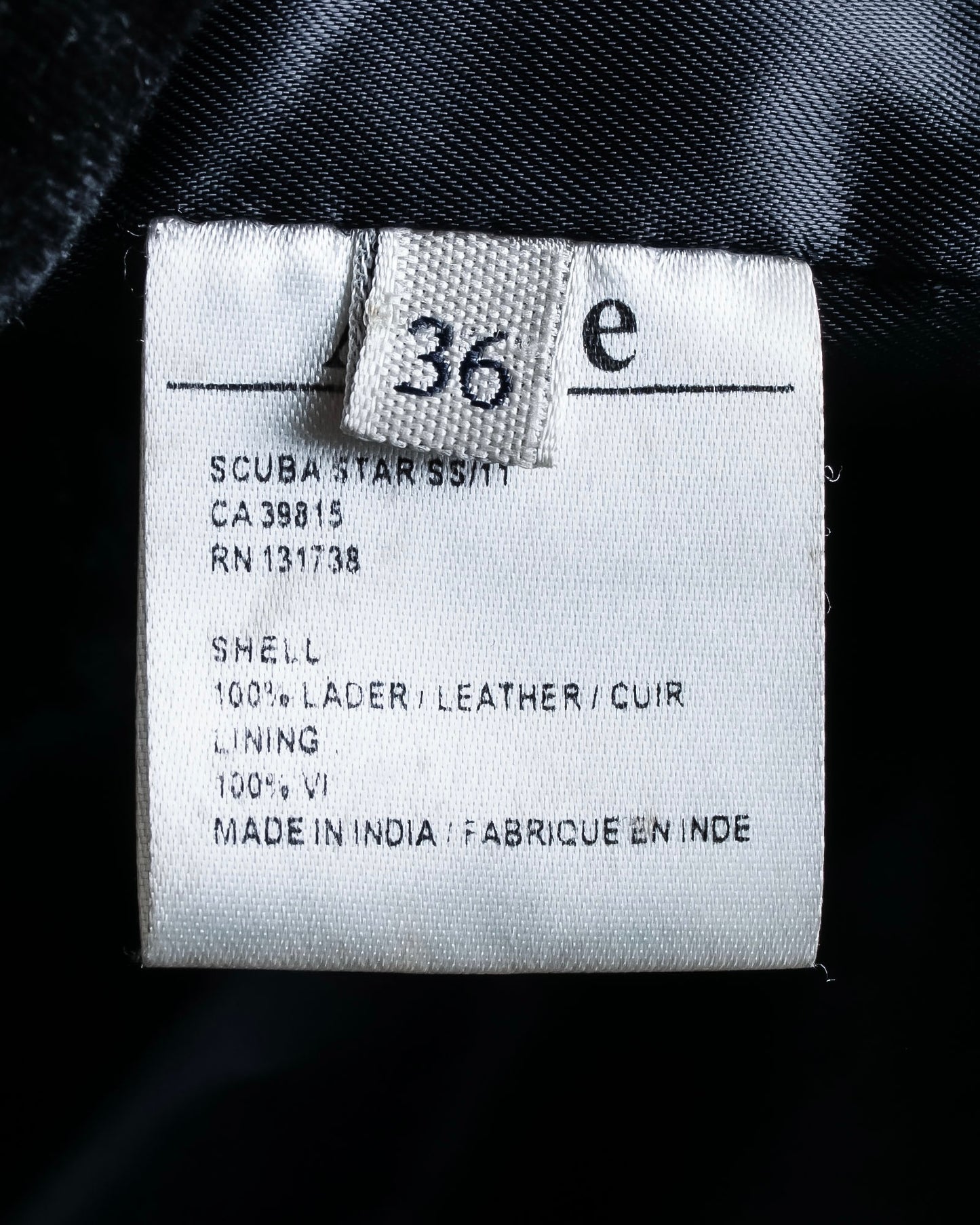 "Acne" Beautiful shape genuine leather double riders jacket