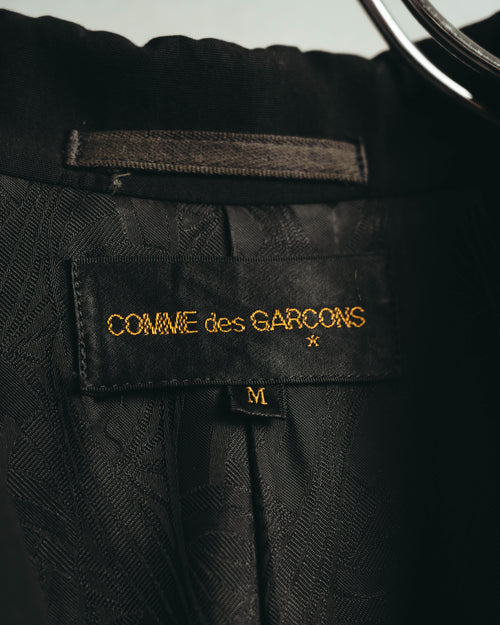 "COMME des GARÇONS" 90's Contrast peak-lapel long coat
