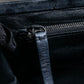 "ANN DEMEULEMEESTER" Tucked design purse leather one handle bag