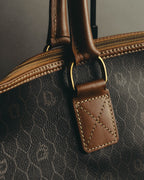 "Christian Dior" 70's-80's Honeycomb travel bag