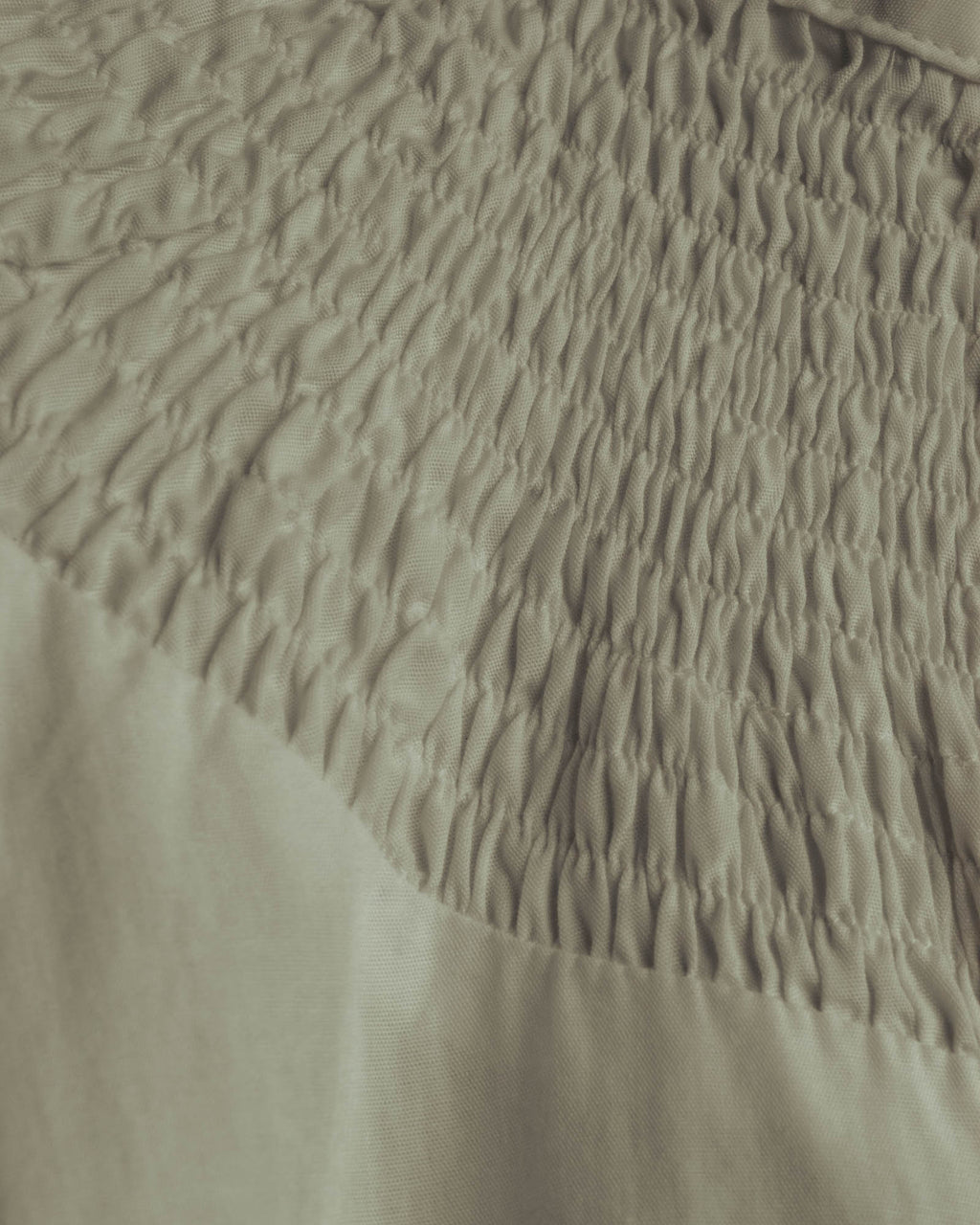 "Véronique Branquinho" 90's-00's Delicately smocked cotton blouse