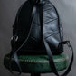 "DIESEL" Decorative zip design leather backpack