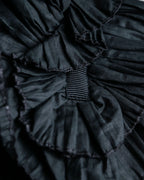 "VIKTOR&ROLF" Special oversized frill dress shirt