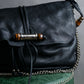 "GUCCI" Bamboo design 2way leather shoulder bag