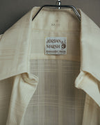 -MOOD Vintage Collections-
70’s-80’s Tone on tone check dress shirt