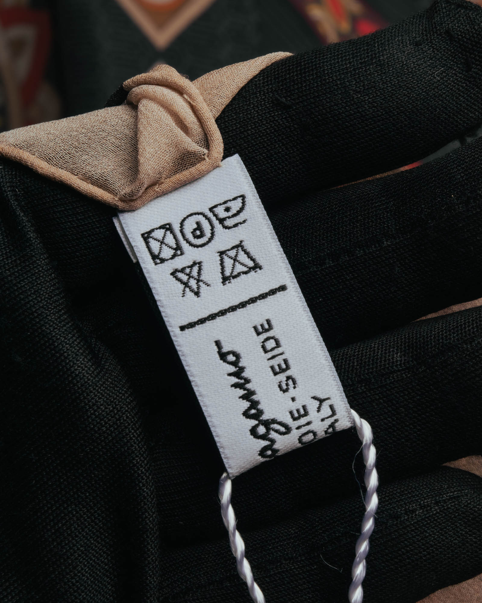 "Salvatore Ferragamo" 2010's Geometric tribal print silk scarf